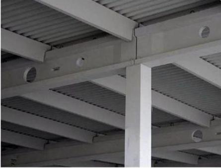 Use of reinforced concrete beams of purlins Dimensions of reinforced concrete purlins