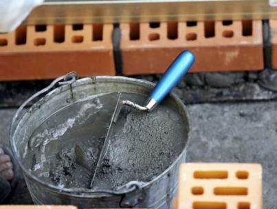 Exact consumption of mortar for brickwork