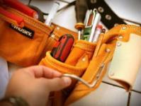 DIY construction tool belt